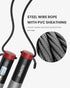 RENPHO Cordless Weighted Jump Rope with Counter, Smart Skipping Rope for Fitness, Crossfit, Gym, Home Workout