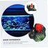 Rockery Aquarium Decorations, Fish Tank Mountain Decor with Castle Model