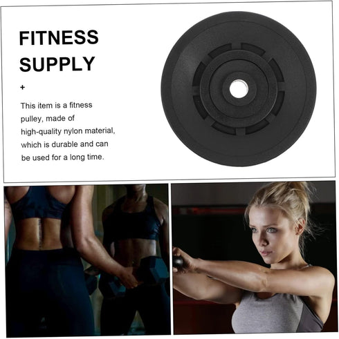 Toddmomy Pulley Gym Equipment: Cable Crossover Machine, Pulley Wheel, Home Gym Replacement Cables, Universal Sports