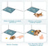 (2 Pack) 3Ft 3Ft HAOCOO Washable Pee Pads for Dogs, x Reusable Puppy Training Pads Super Absorbent Waterproof Whelping