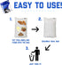 Scoop & Bag Odor Sealing Cat Litter Poop Waste Bags 3 Pkgs by Stink Free