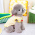 2 Pack Striped Small Dog T Shirt, Cute Cherry Girl Dog Clothes for Small Dogs Cats, Soft Cotton Sleeveless Vest
