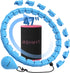 Smart Weighted Fit Hoop for Adults - 2 in 1 Infinity Fitness Hoop with Waist Trainer for Women