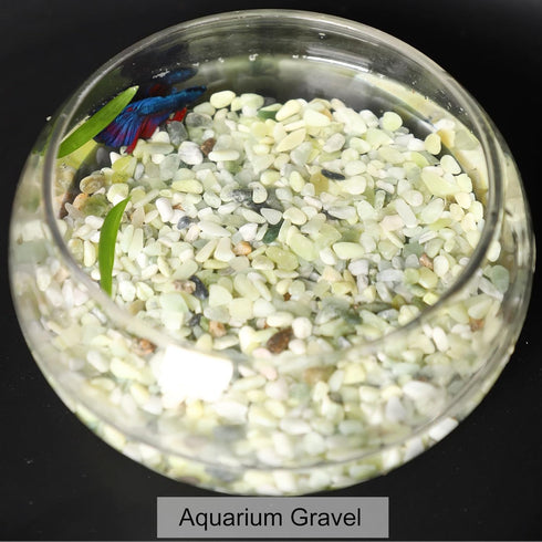 LMtonble 5LB 1/8-3/8inch Jade Color Aquarium Gravel Fish Tank Gravel Pea Gravel for Plants Small Rocks for Indoor