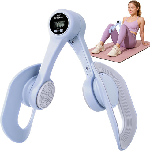 Thigh Trainer Master, Pelvic Floor Strengthening Device with Display Counter Hip Trainer