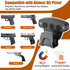 30lb Magnetic Gun Mount for Truck Car, Gun Holster for Pistol, Rating Gun Magnet Mount for Truck Car Vehicle Desk Safe