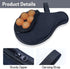 VISEMAN Table Tennis Racket Cover, Portable Waterproof Table Tennis Bat Bag to Hold 2 Paddles and 5 Balls