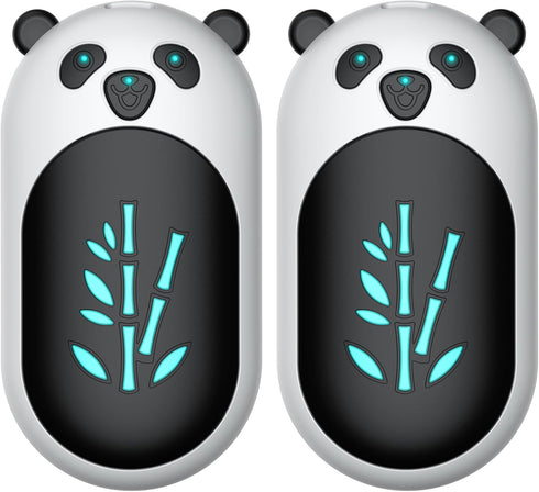 Rechargeable Hand Warmers 2 Pack, 6000mAh Electric Reusable Pocket Heater for Outdoor
