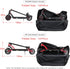 Rhinowalk Foldable E-scooter Carrying Bag, Portable Electric Scooter Storage Case for Outdoor Travel Riding