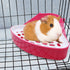Chinchilla Litewoo Rabbit Litter Box Toilet Bunny Corner Litter Pan Pet Toilet Potty for Guinea Pigs Hamster Ferret