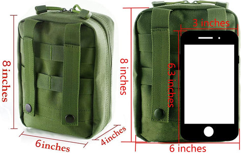 First Aid Pouch EMT IFAK Medical Pouch, Tactical MOLLE Utility Pouch