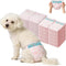 MCJAOHJG Female Dog Diapers,Disposable Dog Diapers,100 Count,Small,Super Absorbent Leak-Proof Diapers for Dogs in