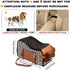 petmix Center Console Dog Car Seat with Breathable Mesh Cover, Pet Puppy Car Seat, Middle Console Dog Armrest Booster