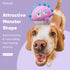 Petbobi Interactive Monster Plush Toy - Shake Squeaky Crazy Bouncer Ball, Battery Operated for Small & Medium Puppies