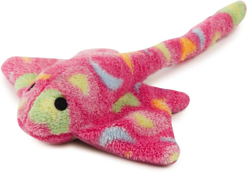 Zanies Sea Charmer Dog Toys, Pink Stingray - 11"