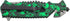 TAC Force TF-809 Series Spring Assist Folding Knife, Two-Tone Blade, 4.5-Inch Closed