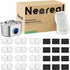 Neareal Official Cat Fountain Replacement Filters & Pre-Filter Sponges for 74oz/2.2L Stainless