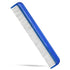 Pet Comb for Easy Mat Removal - Silky Smooth Rotating Teeth Untangles Without Causing Pain to Pets, 7" Ocean Blue