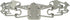 Herm Sprenger Matt Stainless Steel Scratch Resistant Dog Collar, Swivel D-Ring Training Collar for Small Dogs