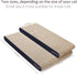 AMZNOVA Cat Scratcher - Durable Cardboard Cat Scratching Pad with Catnip, Narrow, Textured Black (Upgraded)