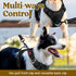 rabbitgoo Medium Dog Harness, No Pull Vest with 3 Buckles, Adjustable Soft Padded Harness with Easy Control Handle,