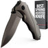 Tactical Pocket Knife for Men, Folding Knife with Glass Breaker and Pocket Clip, Cool Military Camping Gift 6495