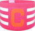 Sports Captain C Arm Band for Team Training, Adjustable Unisex Soccer Captain Armband for Youth & Adult