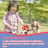 Chicken Dog Toys Soccer Ball with Straps, Interactive Tug of War Toy, Durable Water Toy for Dogs (8 Inch)