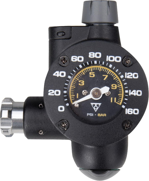 Topeak AirBooster G2 CO2 Inflator and Gauge - One Color, One Size, Black