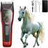 Horse Clippers,Quiet 2-Speed Horse Grooming Clippers,Rechargeable Pet Shaver with Scissors for Matted