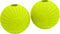 Chew King Supreme Rubber Fetch Balls, Extremely Durable Natural Rubber Toy, 2.5 inch, Yellow (CM-10066-CS01)