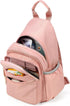 Backpack Daypack YAZEKOUS Crossbody Sling Bag Mini for Women Convertible, Small Crossbody Bags for Travel Hiking