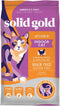 Solid Gold Indoor Dry Cat Food - Grain & Gluten Free, Chicken, 3lb, for Hairball & Sensitive Stomach