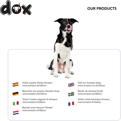 DDOXX Dog Collar Air Mesh, Adjustable & Padded for Small, Medium & Large Dogs, Yellow, XS