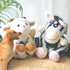 Layheld Dog Chew Toy Animal Ring Set Puppy Monkey Lion Sheep Zebra Elephant