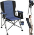 UDIYO New Folding Fishing Chair with Rod Holder, 150Kg Heavy Duty All Terrain
