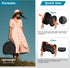 Upgrade Retractable Portable Toilet Camping Toilet Lightweight and Height Adjustable Folding Travel Toilet Portable