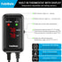 YukiHalu Aquarium Heater 50/100/200/300/500W, Temperature Adjustable, External Controller, LED Display for 10-120