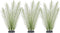 3 Pcs Artificial Plants for Fish Tank, 7.5" Green Plastic Water Plants Aquarium Decorations
