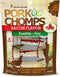 Pork Chomps Baked Pork Skin Dog Chews, 6 Inch Knots, 8 Count,