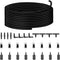 Aquarium Air Pump Accessories Set, 9.84/26.25/101.71 Feet Airline Tubing Hose, Check Valves, Air Stones, Connectors