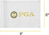 Golf Flag Mini, 8x6 Inch, Dual-Layer Silk-Printed, Fade-Resistant Nylon for Backyard Practice Putting Green