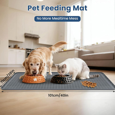 40" 28" Large Pee Pads for Dogs x Non-Slip Silicone Pet Mat Washable Reusable for Floor Protector Potty Training Under