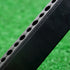MUXSAM Black Golf Tee Holder for Bag, 1-Pack Carrier with 12 Tee Holes and 3 Ball Markers, Keychain Golf Accessory