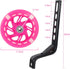 WIOSEIOC Bike Training Wheels, Thicken Stronger Flash Mute Wheel, Adjustable Stabilizer for 12/14/16/18/20 Inch Bikes