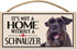 Imagine This Wood Sign for Schnauzer Dog Breeds