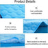Dog Cooling Mat, Portable Pet Cooling Pads for Dogs & Cats, Summer Cushion for Home or Outdoor Use