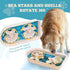 Pet Puzzle Dispensing Slow Feeder Cat Puzzle Toys for IQ Training & Mental Enrichment, Interactive Toys for Small