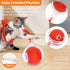 Interactive Cat Toys for Indoor Cats Smart Automatic Ball Rolling for Bored Kitten Pet Upgraded Speedy Moving Chase