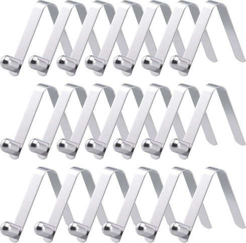 Tent Pole Clips - Push Button Spring Clip for Camping Kayak Paddle Tent Pole